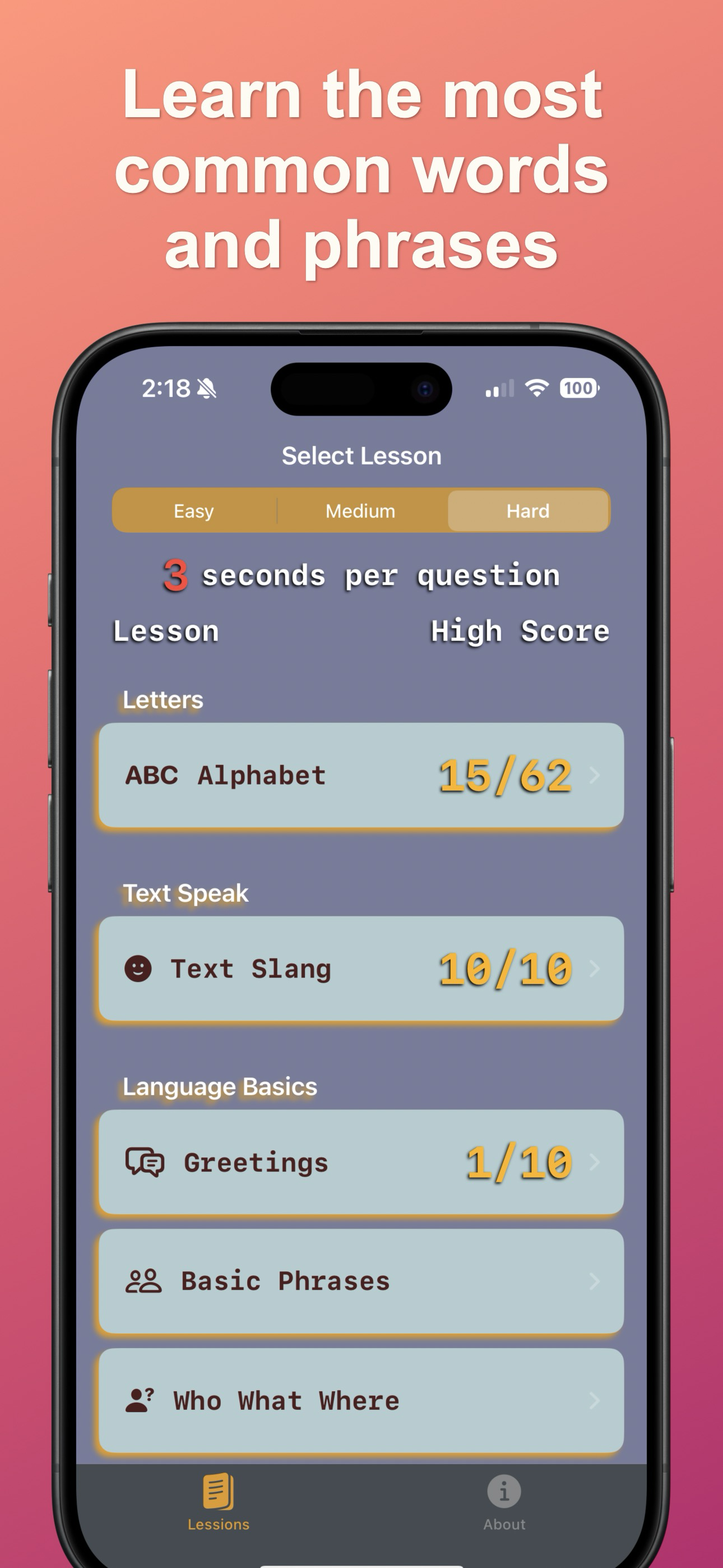 TextTutor Screenshot 2